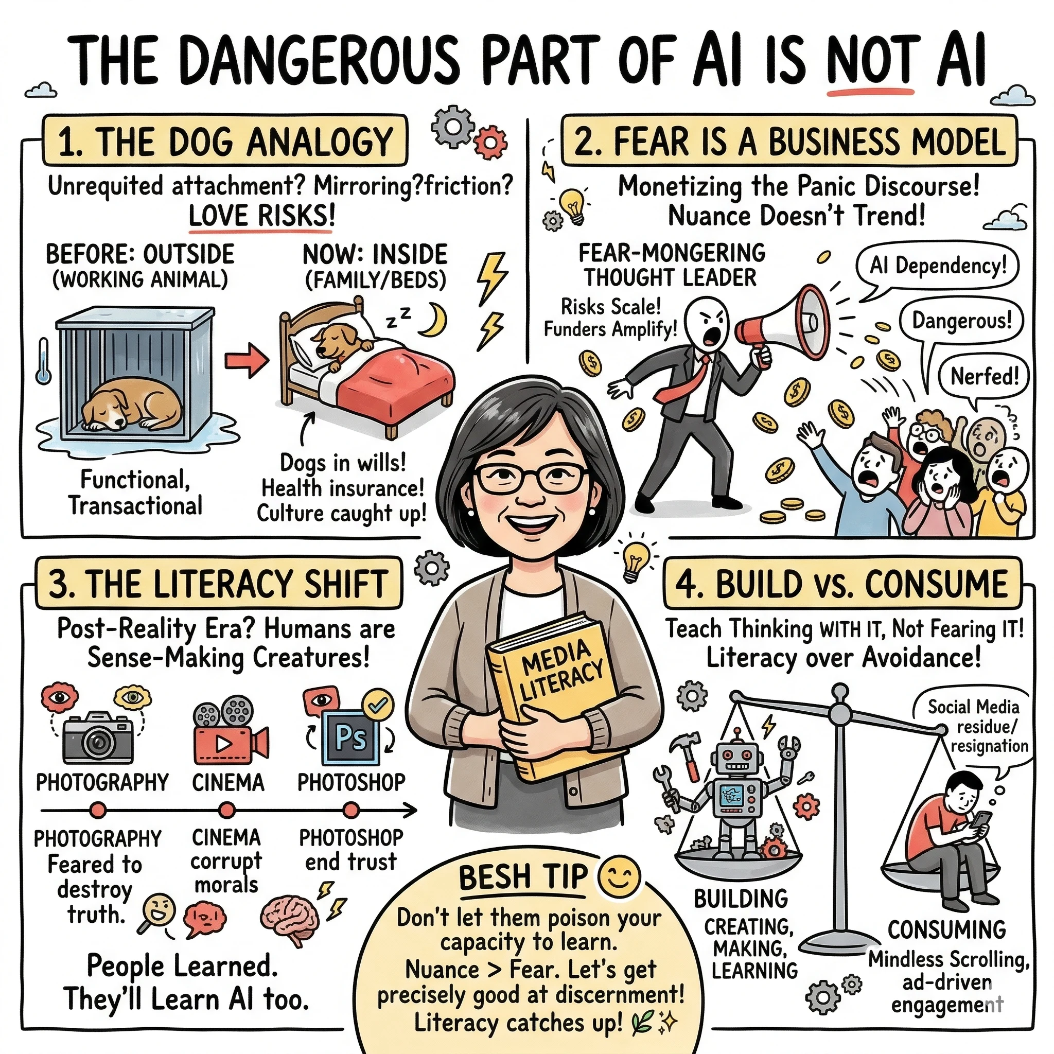 The Dangerous Part of AI Is Not AI
