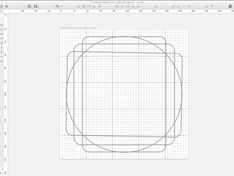Material Design Icon Grid (Sketch) Thumbnail
