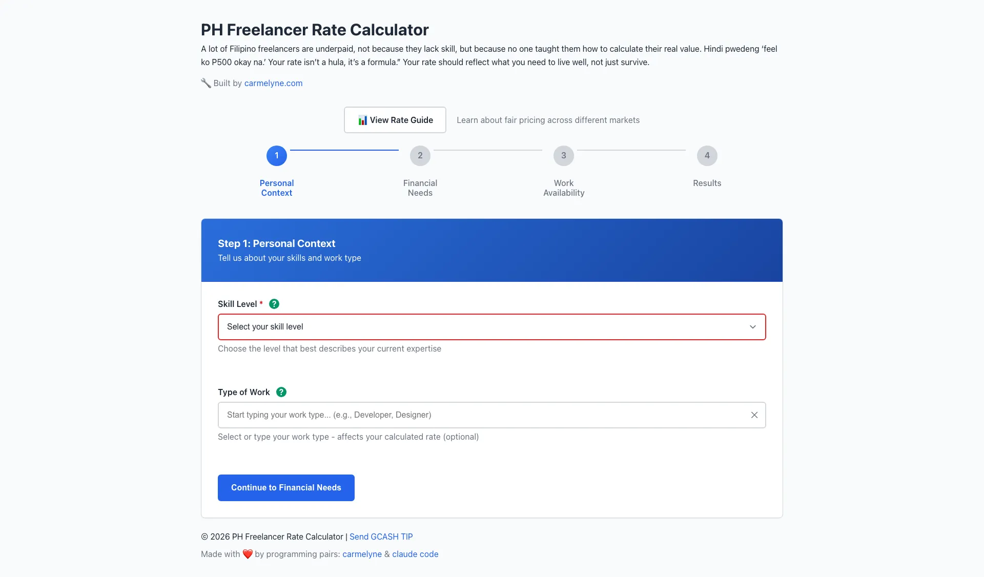 Freelance Rate Calculator Thumbnail