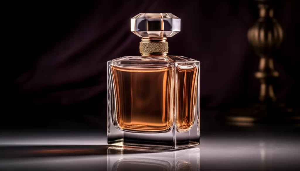Luxury perfume bottle