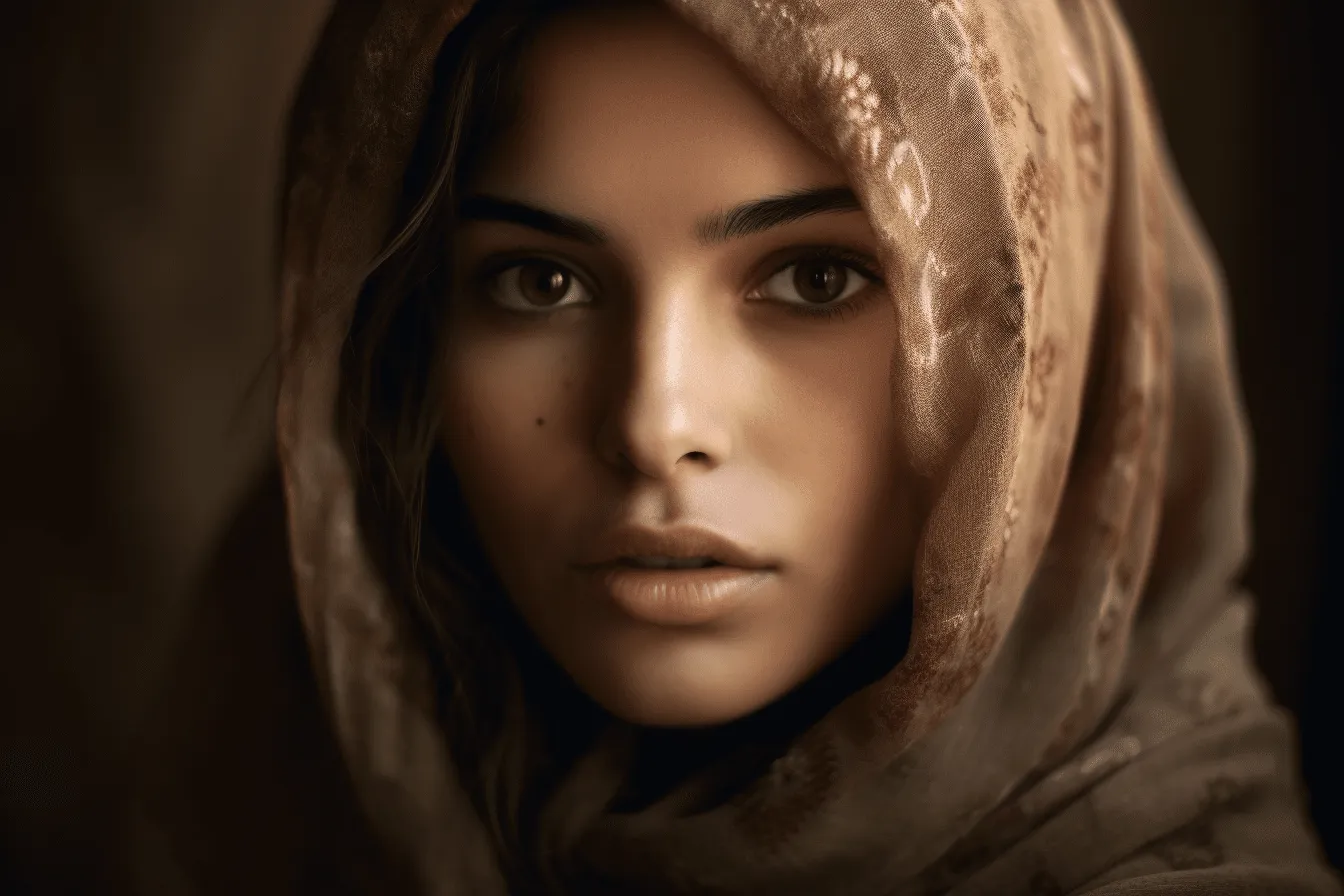 Iraq Model Portrait