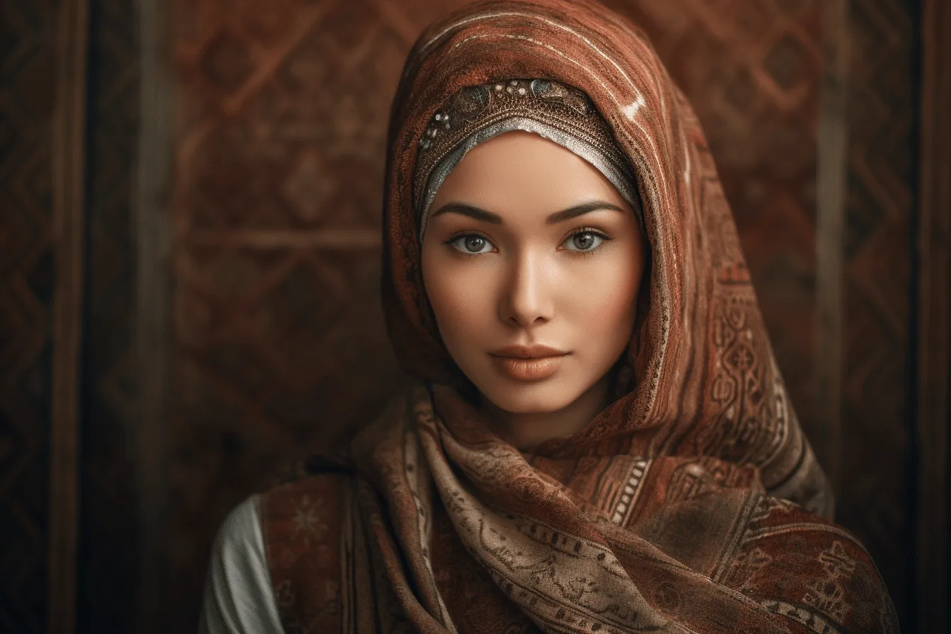 Turkemenistan Model Portrait